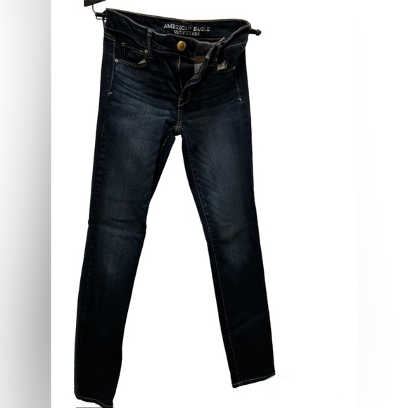 American Eagle Outfitters Denim - American Eagle Women’s Jeans 4 Regular Skinny Dark Wash Blue Denim Stretch